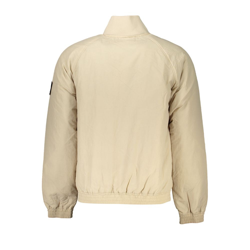 Calvin Klein Beige Polyamide Men Jacket - Luxe Nova