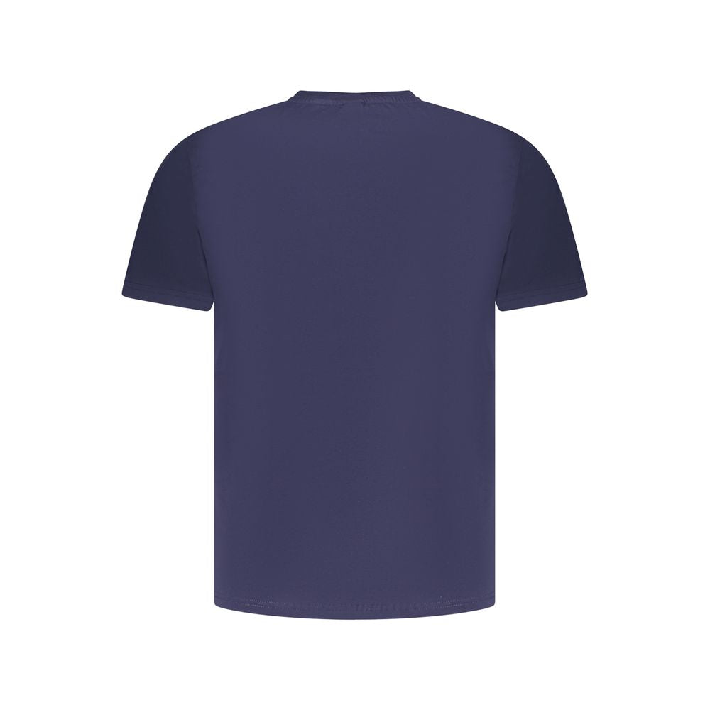North Sails Blu Cotton Men T-Shirt - Luxe Nova