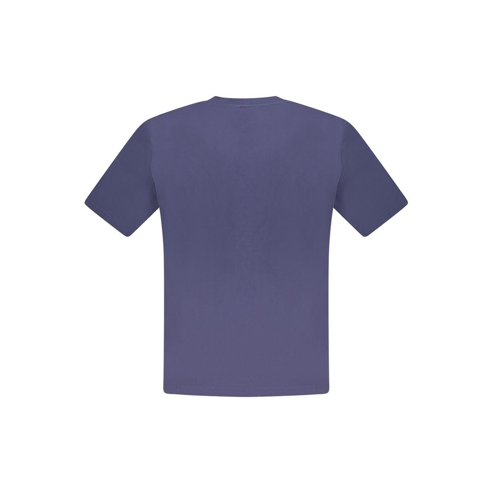 North Sails Blue Cotton Mens T-Shirt - Luxe Nova