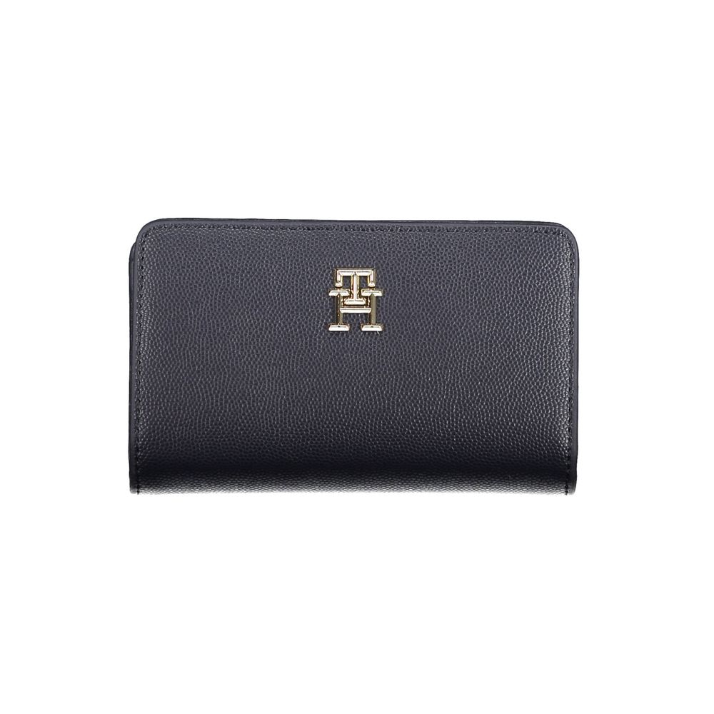 Tommy Hilfiger Blue Polyethylene Women Wallet - Luxe Nova
