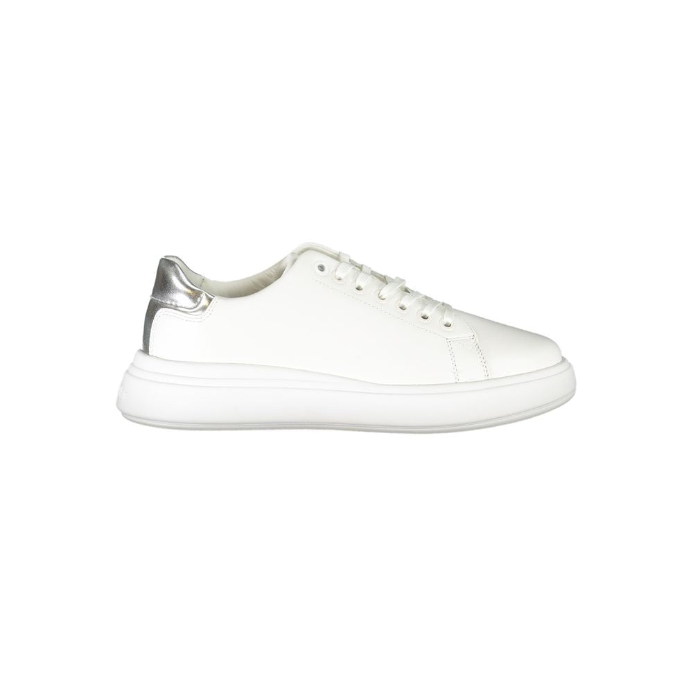 Calvin Klein Bianco Leather Women Sneaker - Luxe Nova