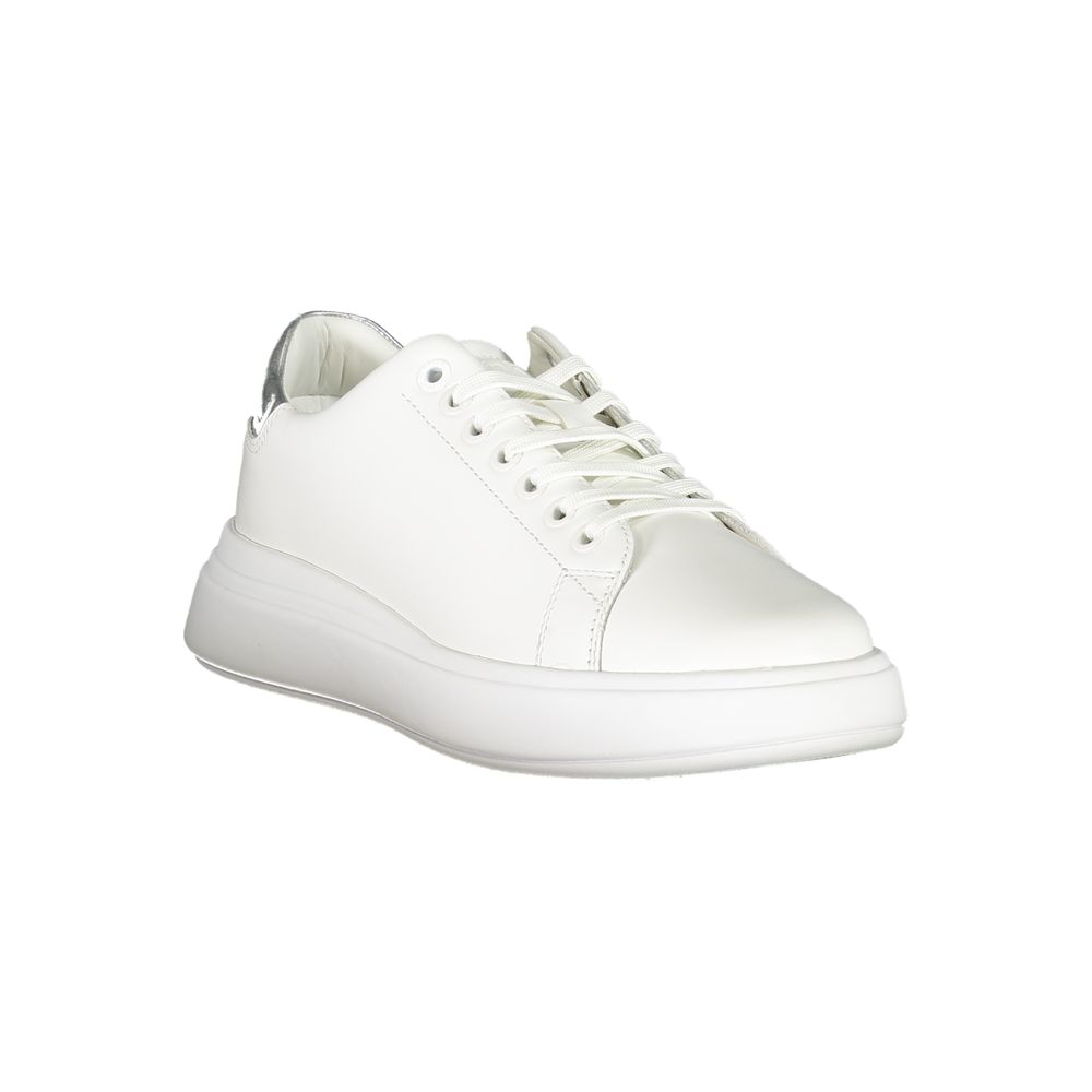 Calvin Klein Bianco Leather Women Sneaker - Luxe Nova