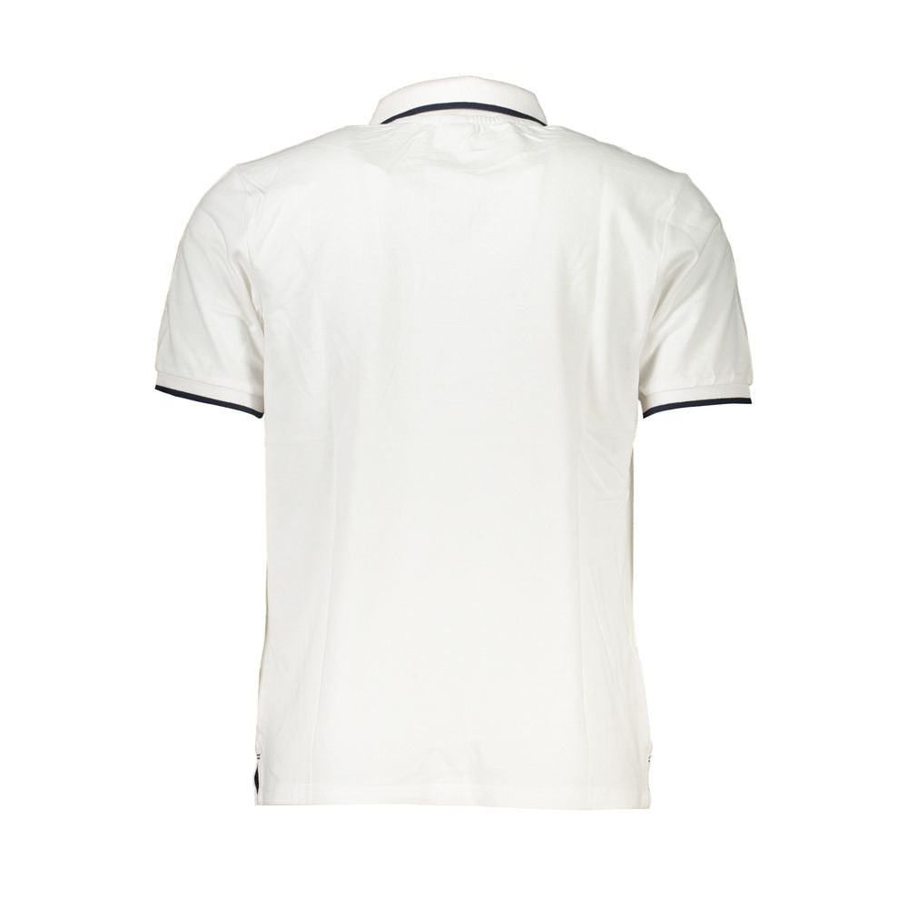 North Sails White Cotton Men Polo - Luxe Nova