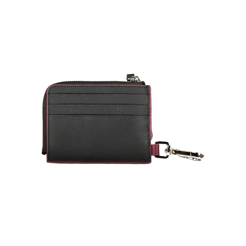 Tommy Hilfiger Black Leather Men Wallet Holder - Luxe Nova