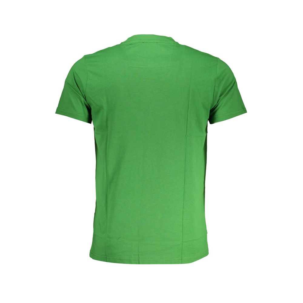 Cavalli Class Verde Cotton Male T-Shirt - Luxe Nova