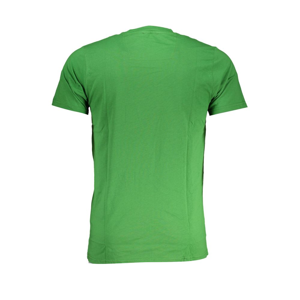 Cavalli Class Verde Cotton Men T-Shirt - Luxe Nova