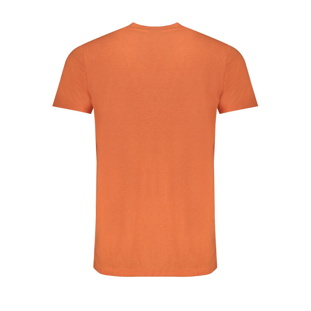 Norway 1963 Arancione Cotton Men T-Shirt - Luxe Nova