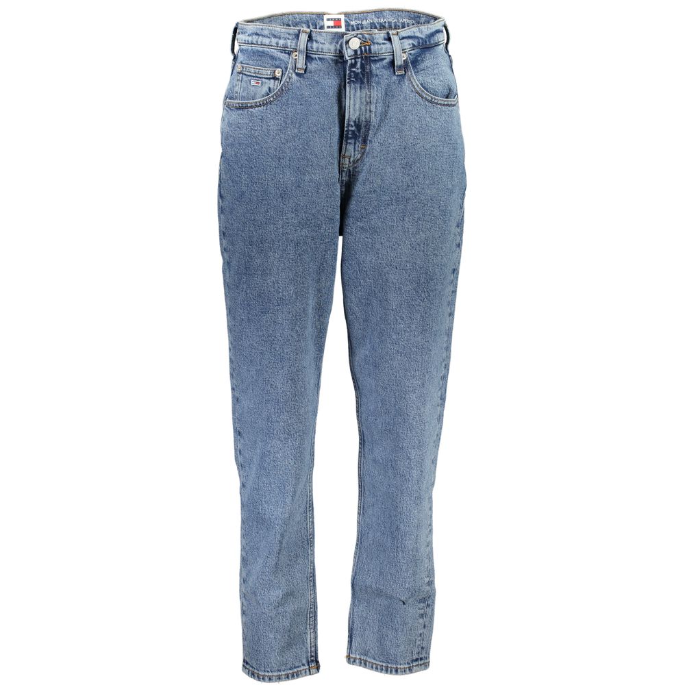 Tommy Hilfiger Blue Cotton Women Jeans - Luxe Nova