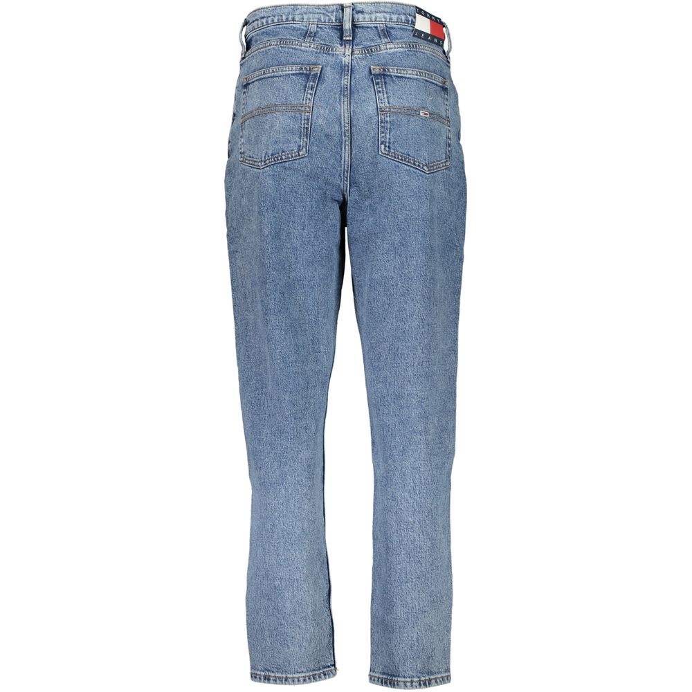 Tommy Hilfiger Blue Cotton Women Jeans - Luxe Nova