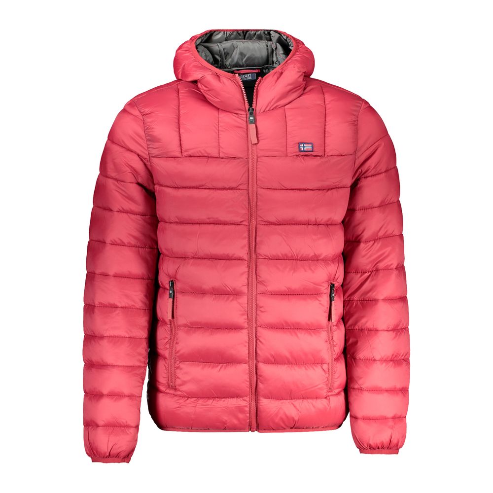 Norway 1963 Rosso Poliammide Men's Jacket - Luxe Nova