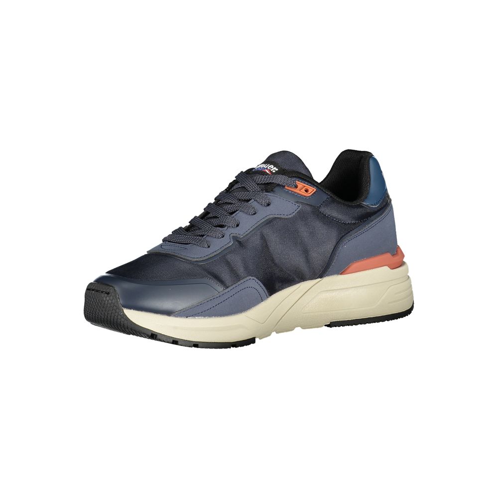 Blauer Blue Polyurethane Men Sneaker - Luxe Nova