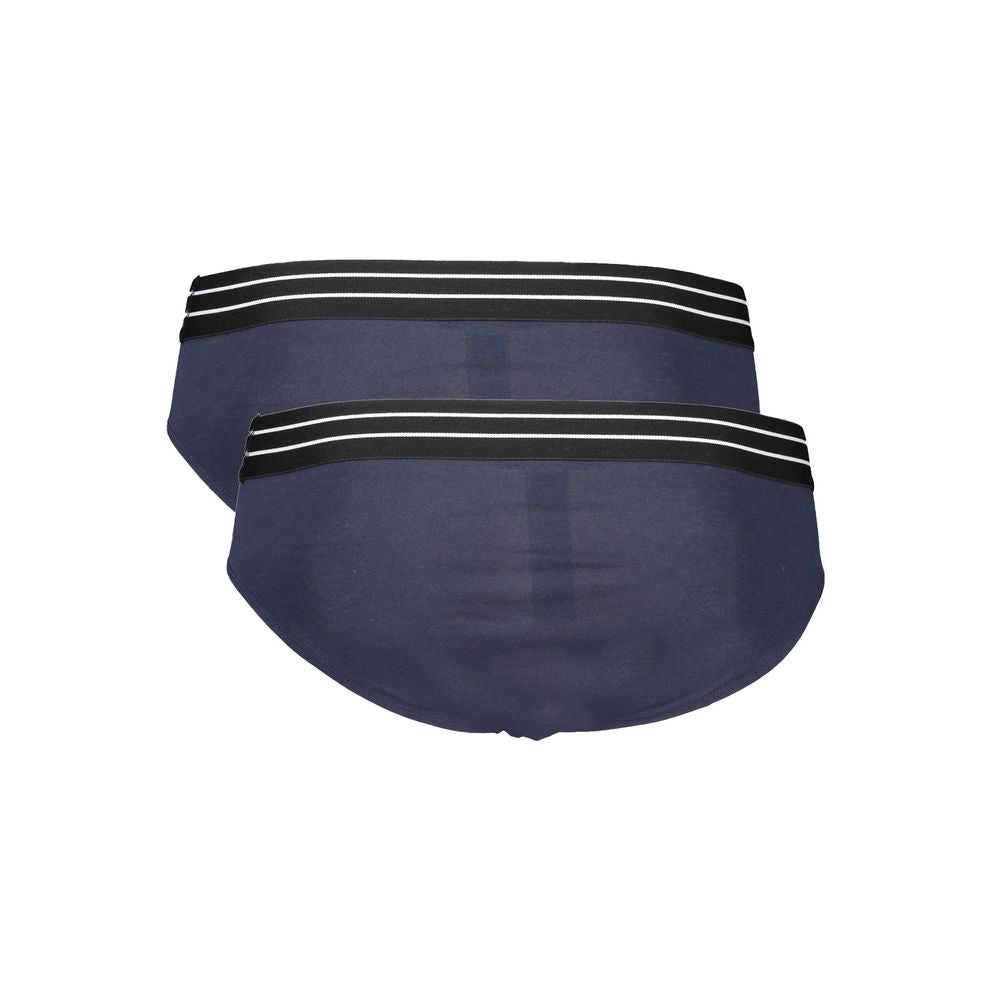 Cavalli Class Blue Cotton Men's Brief - Luxe Nova
