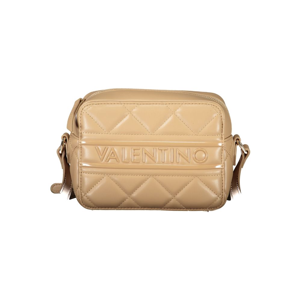 Mario Valentino Beige Polyurethane Women Shoulder Bag - Luxe Nova