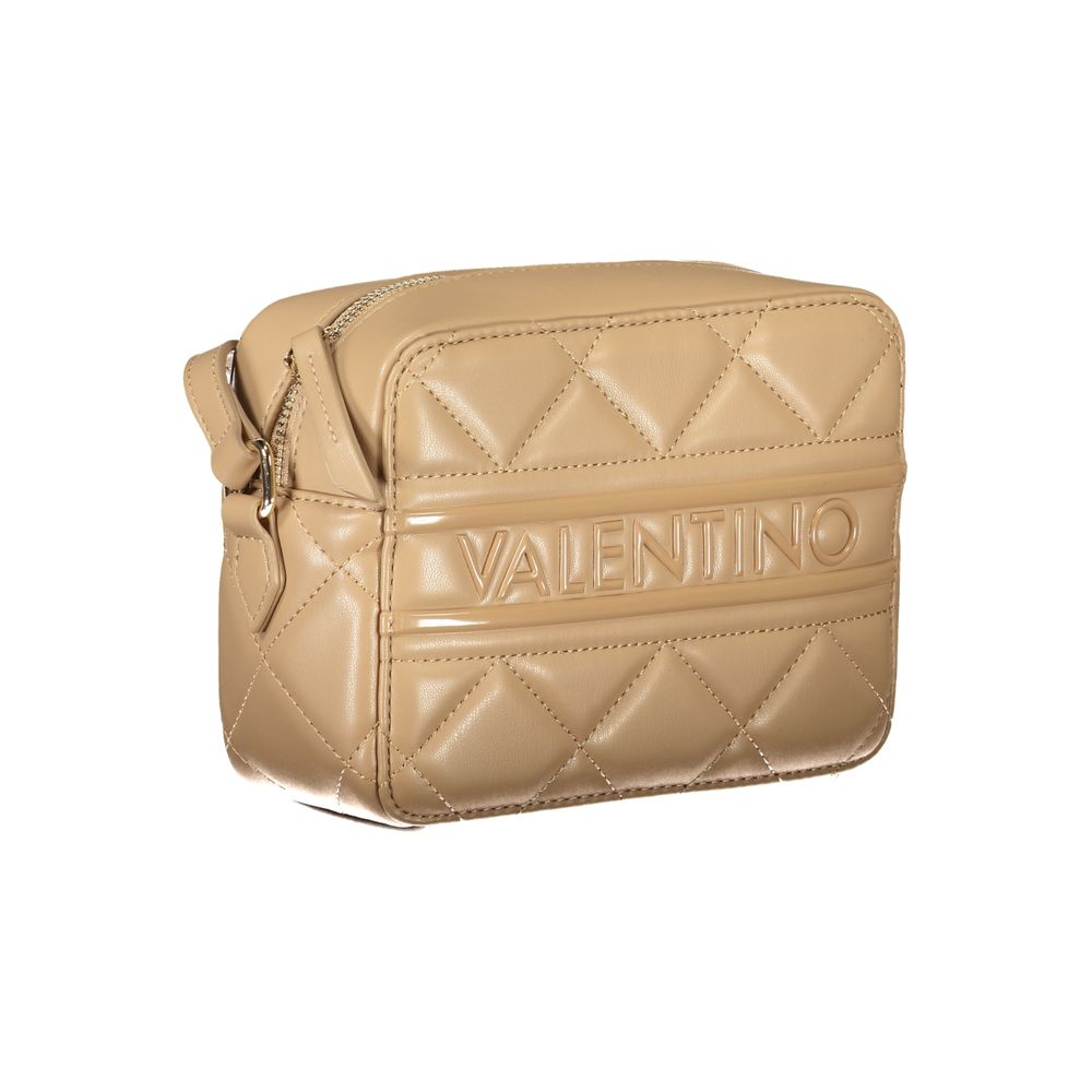 Mario Valentino Beige Polyurethane Women Shoulder Bag - Luxe Nova