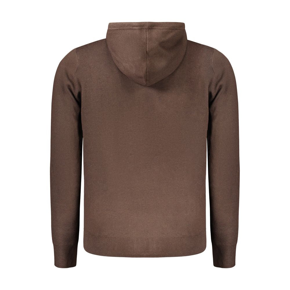 Norway 1963 Marrone Poliammide Men's Cardigan - Luxe Nova