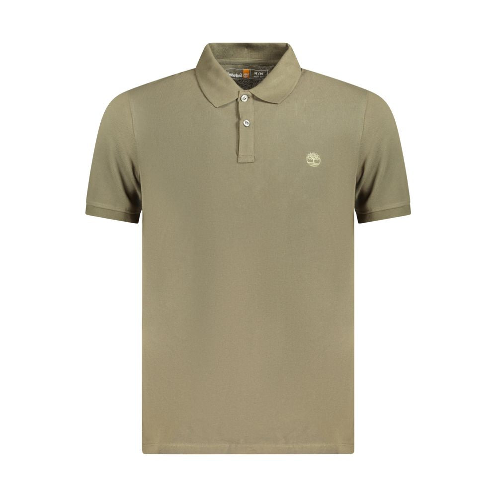 Timberland Verde Cotton Men Polo - Luxe Nova