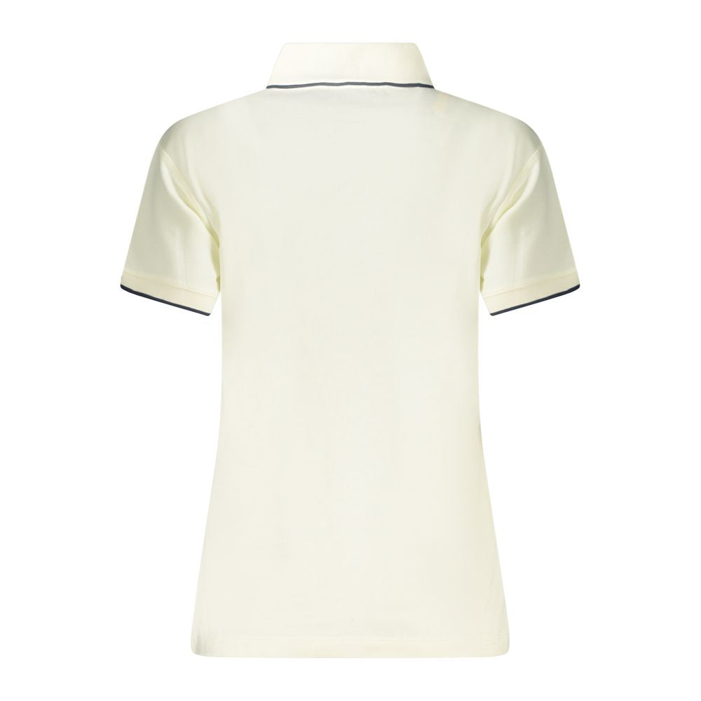 North Sails White Modal Women Polo - Luxe Nova
