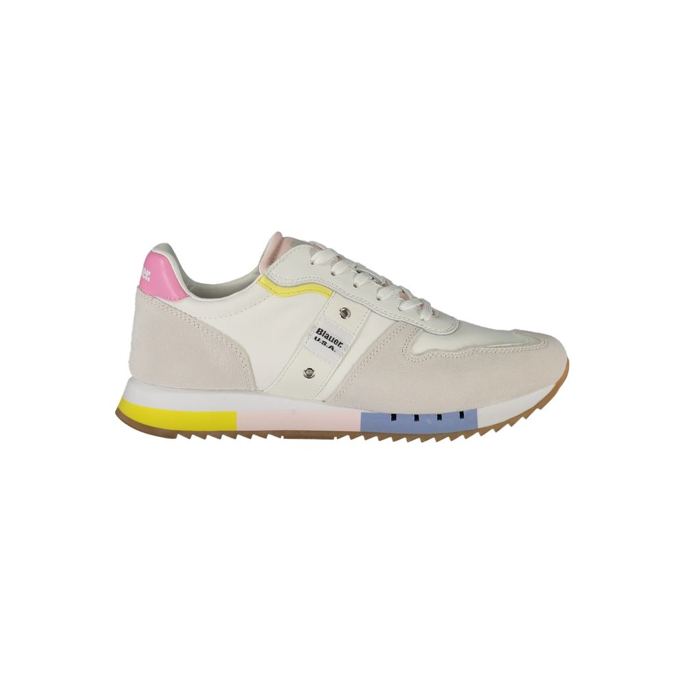Blauer Bianco Poliuretano Woman Sneaker - Luxe Nova