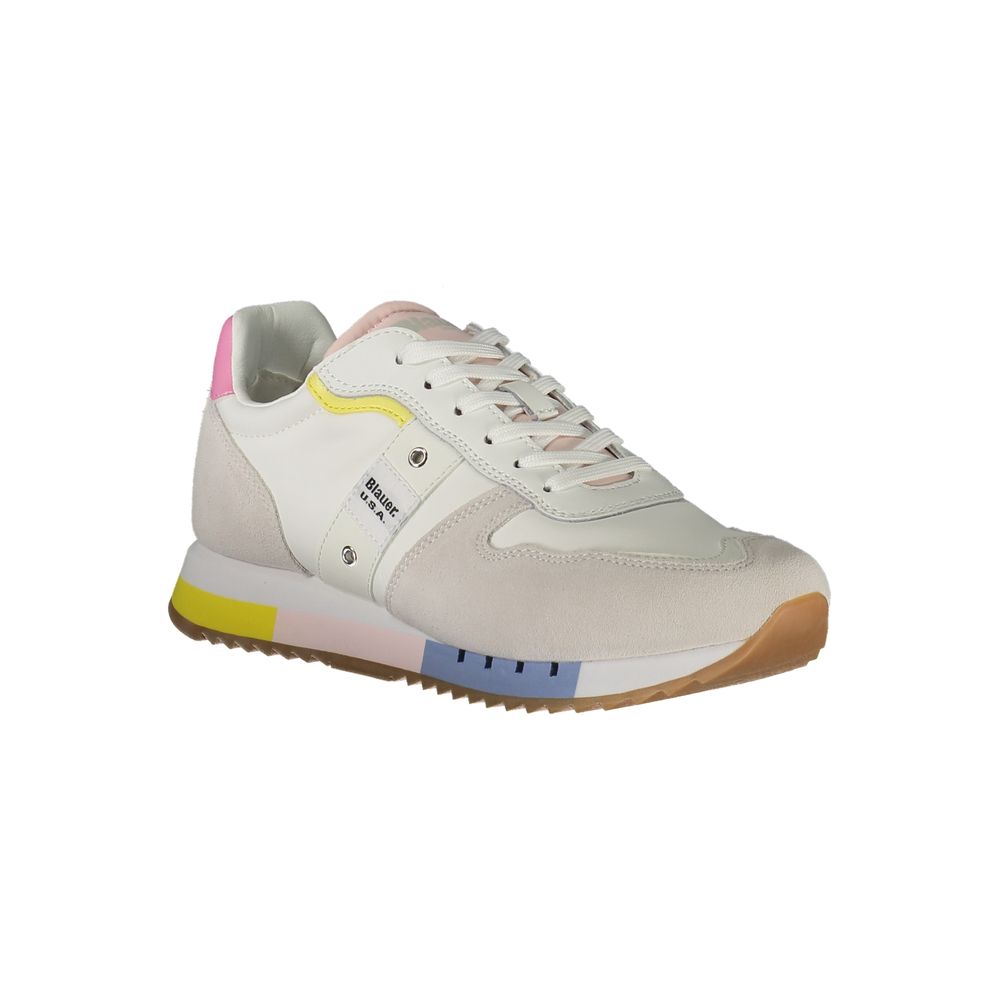Blauer Bianco Poliuretano Woman Sneaker - Luxe Nova