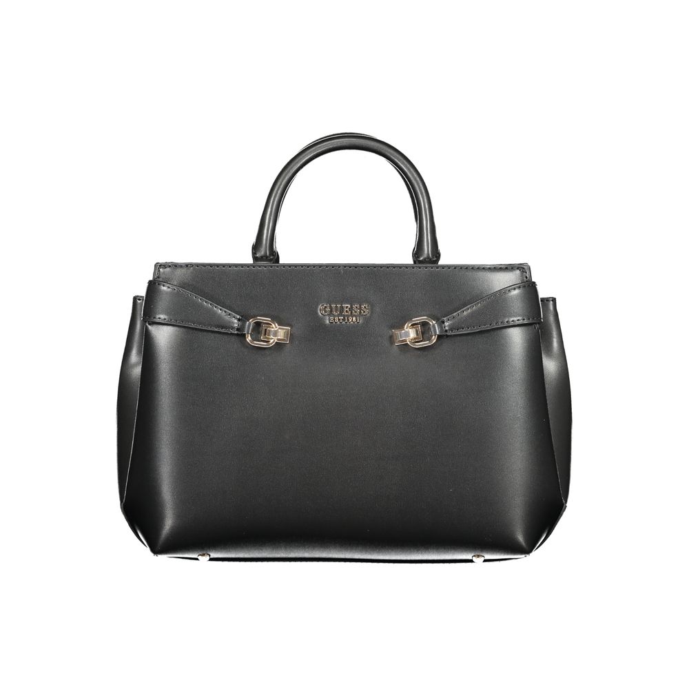 Guess Jeans Black Polyurethane Women's Handbag - Luxe Nova