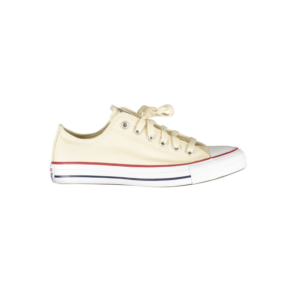 Converse Beige Polyester Women Sneaker