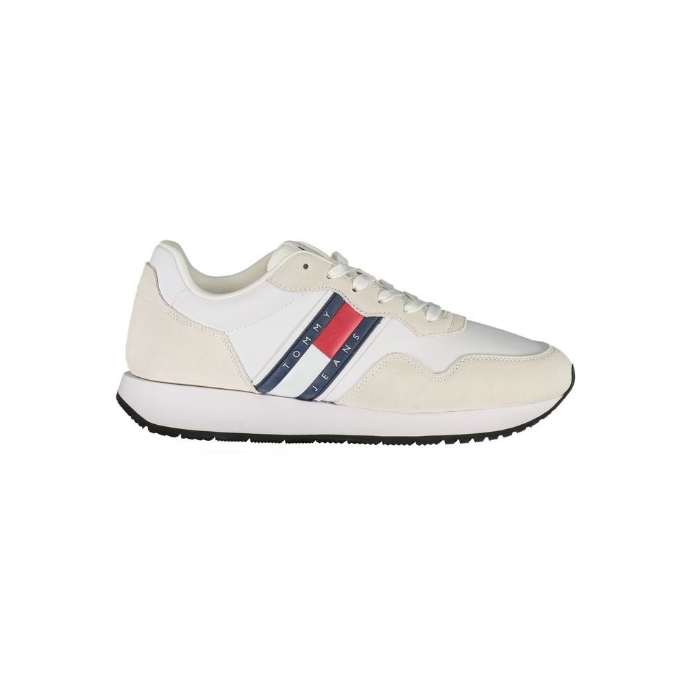 Tommy Hilfiger Bianco Leather Men Sneaker - Luxe Nova