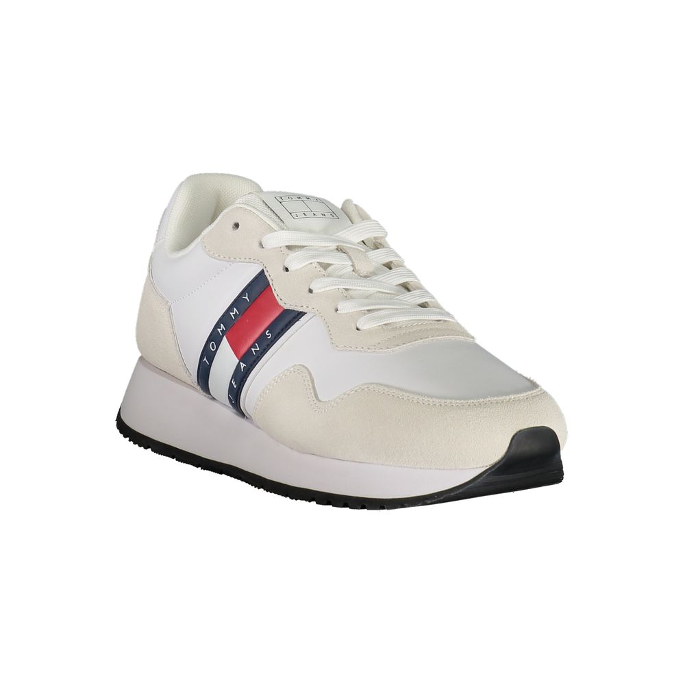 Tommy Hilfiger Bianco Leather Men Sneaker - Luxe Nova