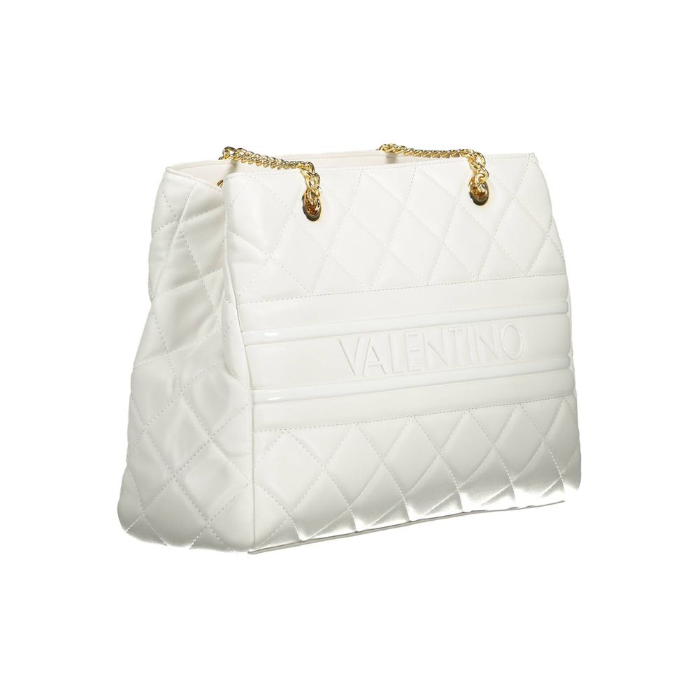 Mario Valentino Bianco Polyurethane Women Shoulder Bag - Luxe Nova