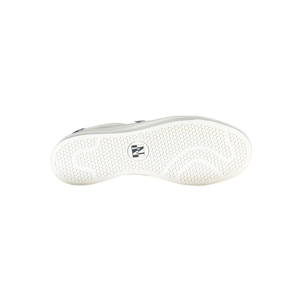 Napapijri White Polyester Athletic Sneakers - Luxe Nova