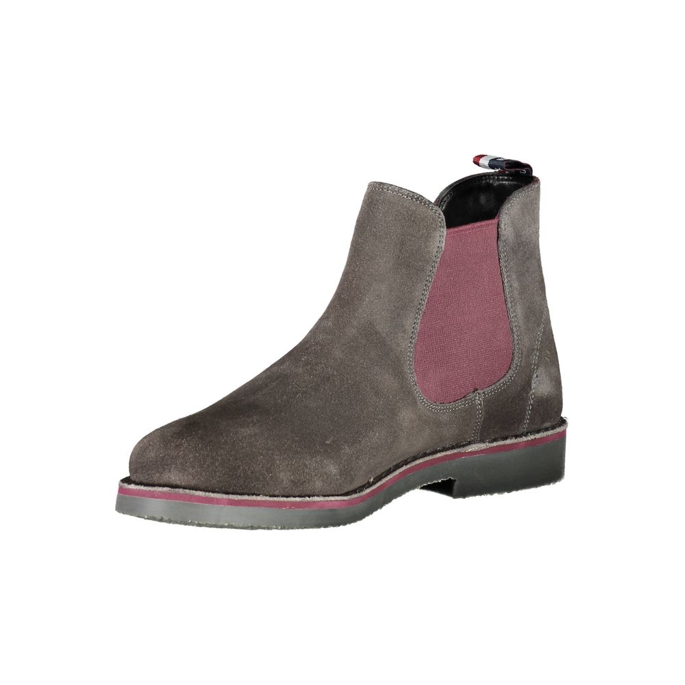 U.S. POLO ASSN. Grigio Leather Men Ankle Boot - Luxe Nova