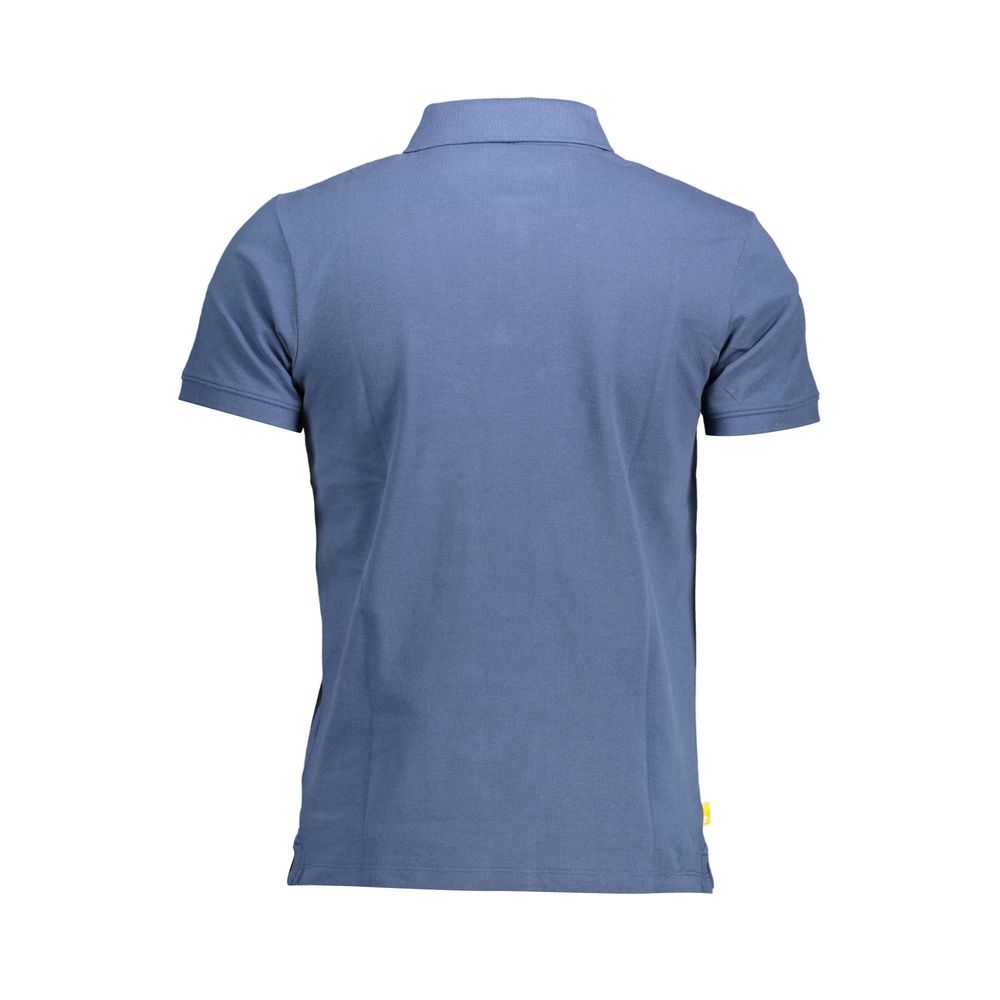 Timberland Blue Cotton Men Polo