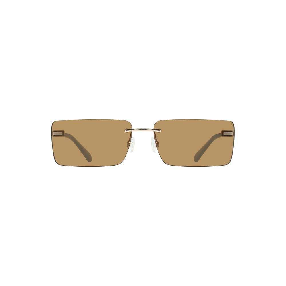 Calvin Klein Beige Metal Women Sunglasses - Luxe Nova
