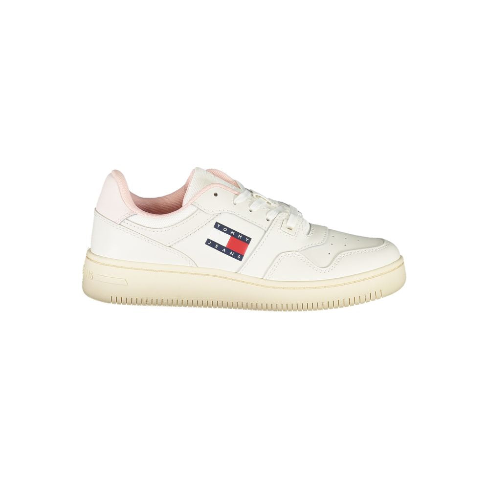 Tommy Hilfiger Bianco Leather Women Sneaker - Luxe Nova