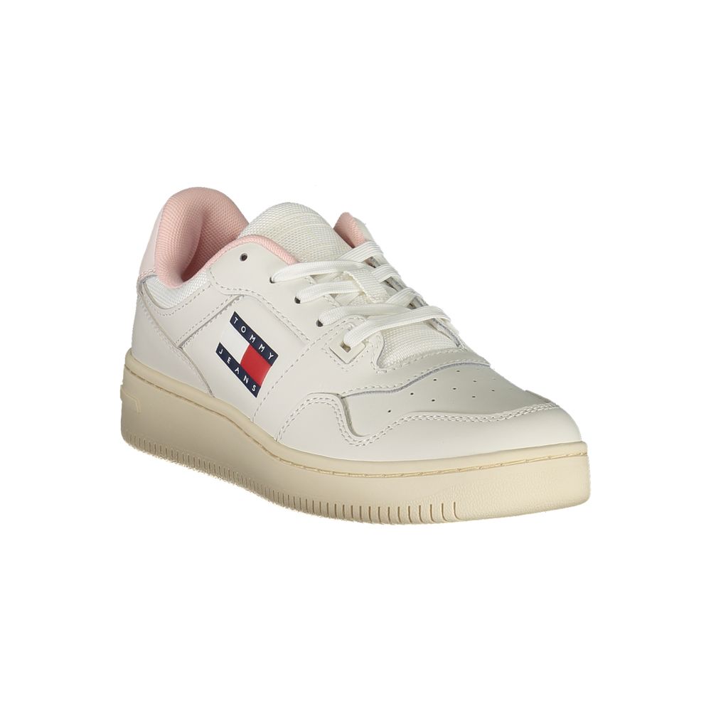 Tommy Hilfiger Bianco Leather Women Sneaker - Luxe Nova
