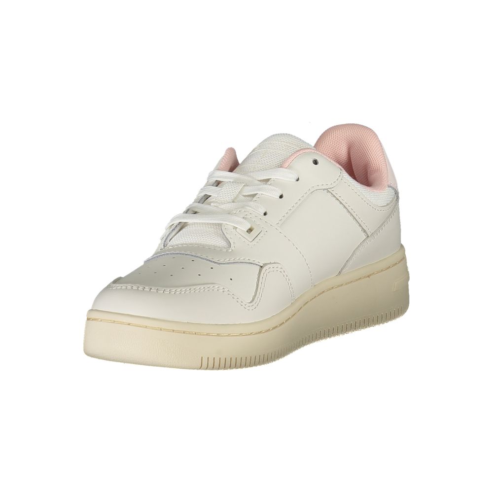 Tommy Hilfiger Bianco Leather Women Sneaker - Luxe Nova
