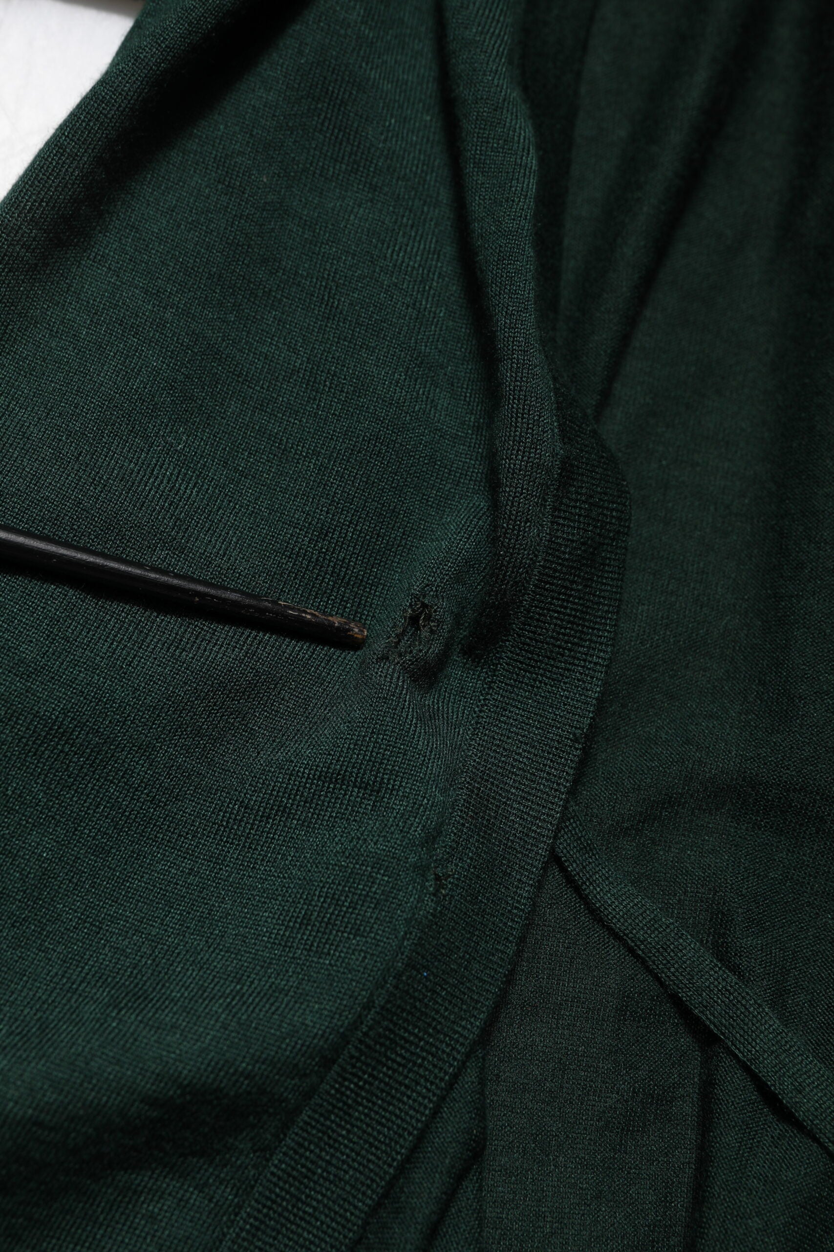 Dolce & Gabbana Dark Green Cashmere Silk Cardigan Sweater