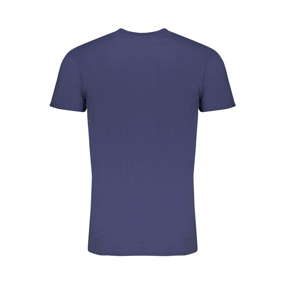 Norway 1963 Blue Cotton Men T-Shirt - Luxe Nova