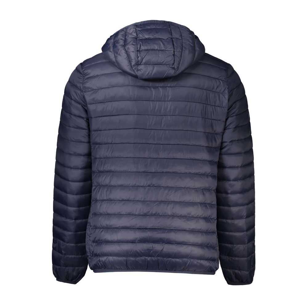 Cavalli Class Blue Polyamide Men's Jacket - Luxe Nova