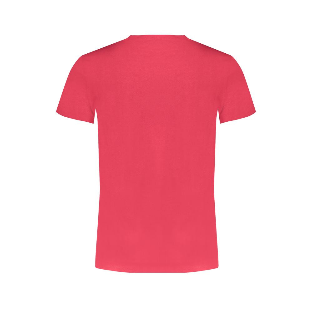Trussardi Rosso Cotton Men T-Shirt - Luxe Nova