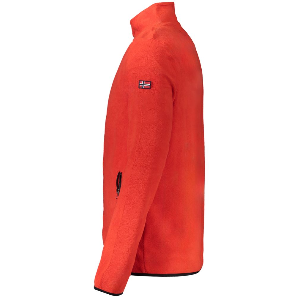 Norway 1963 Rosso Polyester Men Sweatshirt - Luxe Nova