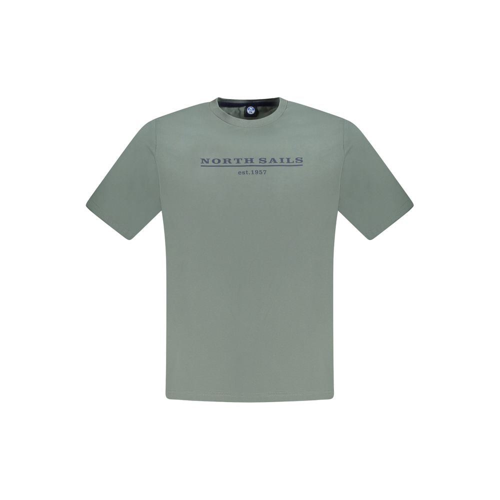 North Sails Verde Cotton Men T-Shirt - Luxe Nova