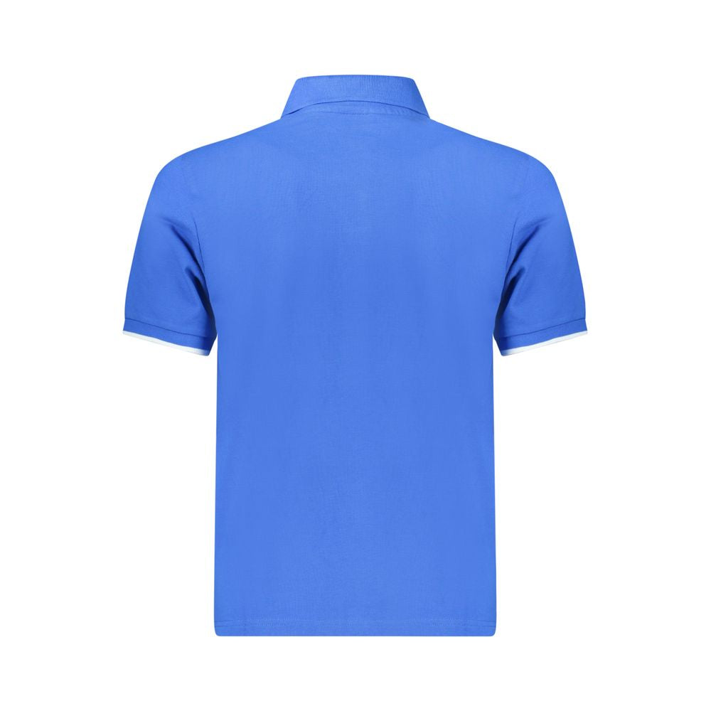 North Sails Blue Cotton Men Polo - Luxe Nova