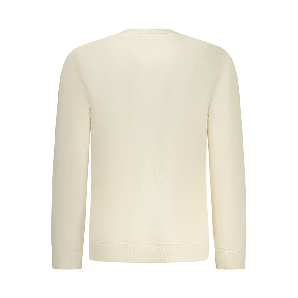 Lee Beige Cotton Men Sweatshirt - Luxe Nova