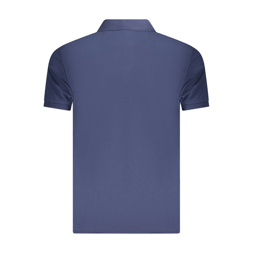 Fila Blue Cotton Men Polo Shirt - Luxe Nova
