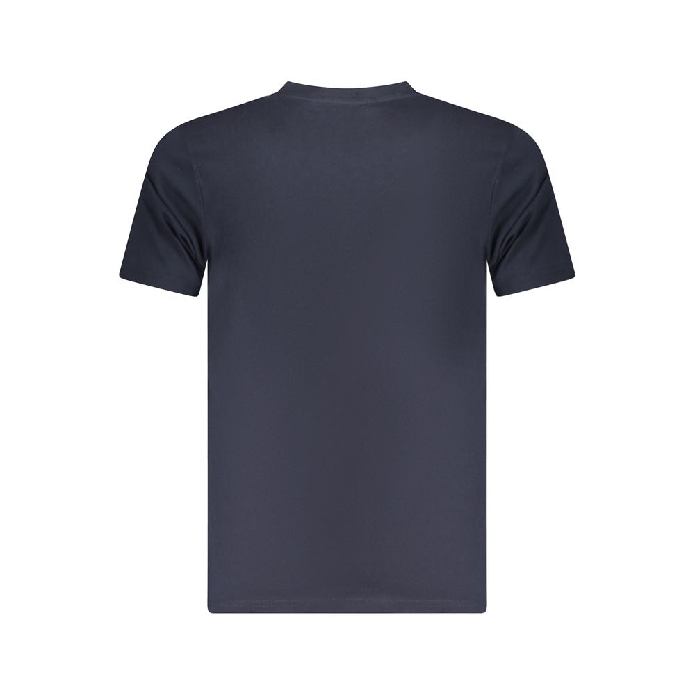 Cavalli Class Blu Cotton Men T-Shirt - Luxe Nova