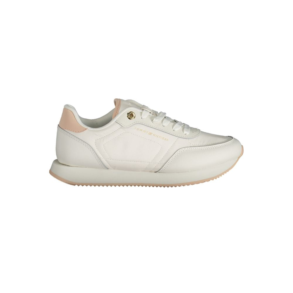 Tommy Hilfiger Bianco Leather Women Sneaker - Luxe Nova