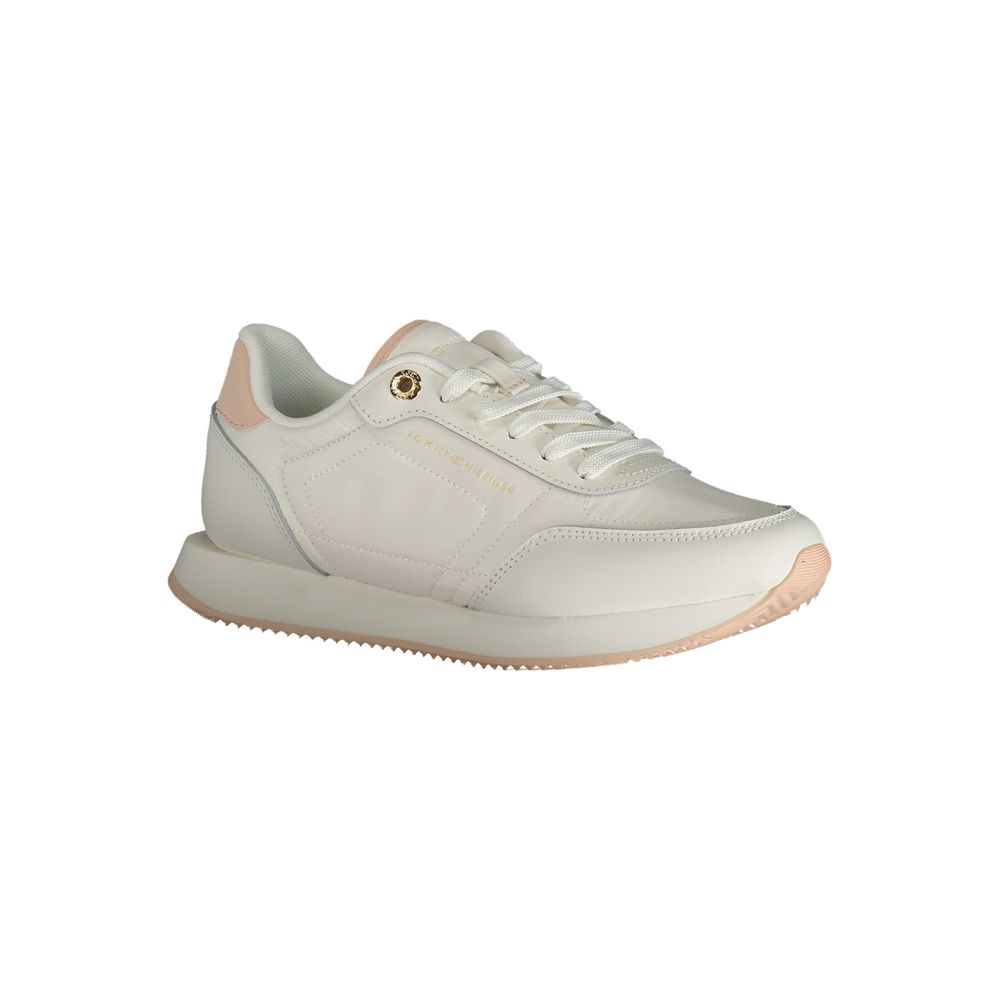 Tommy Hilfiger Bianco Leather Women Sneaker - Luxe Nova