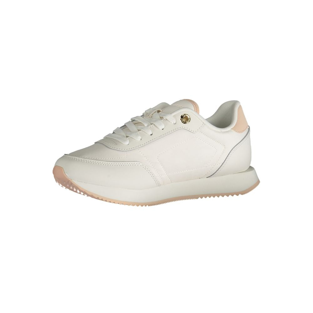 Tommy Hilfiger Bianco Leather Women Sneaker - Luxe Nova