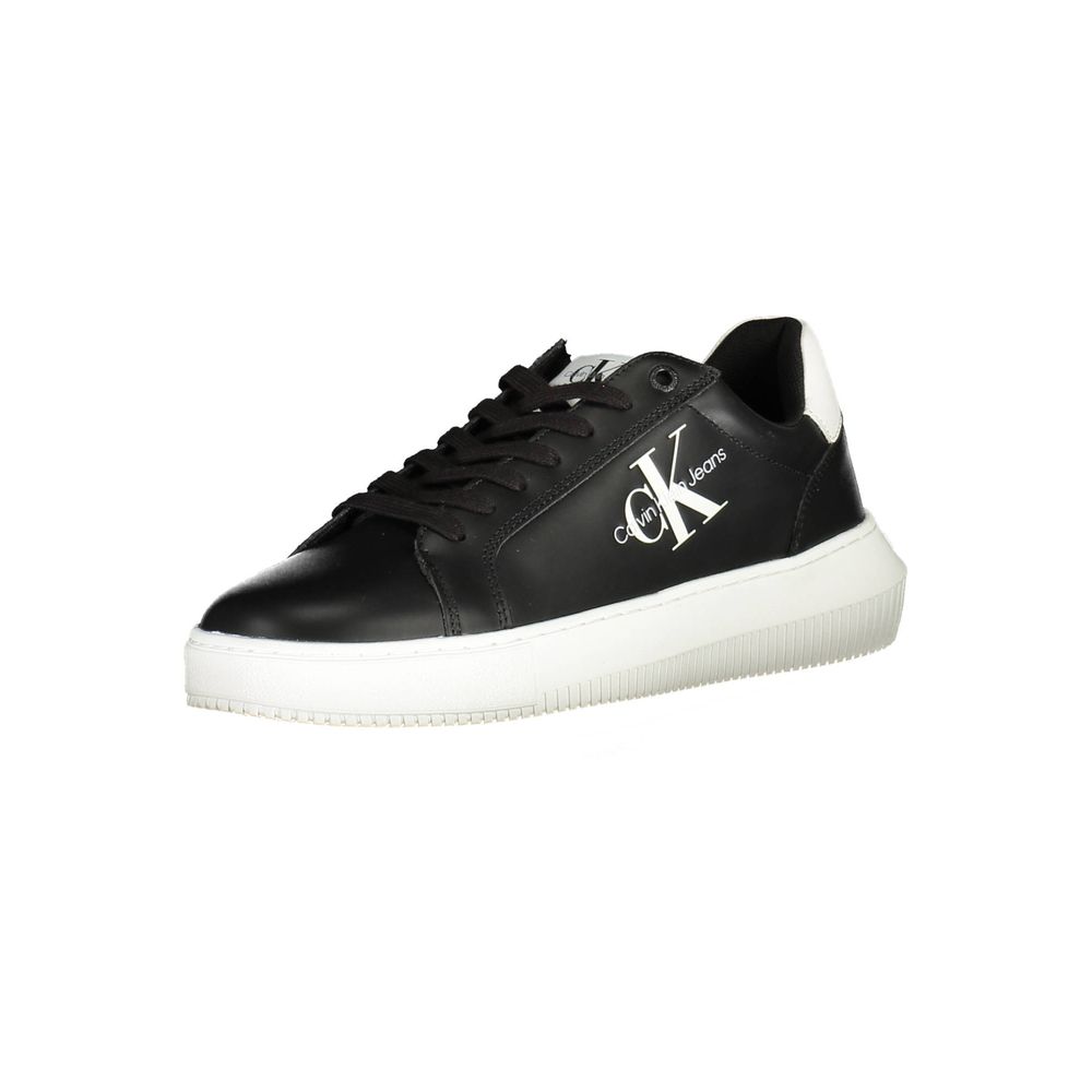 Calvin Klein Nero Leather Men Sneaker - Luxe Nova