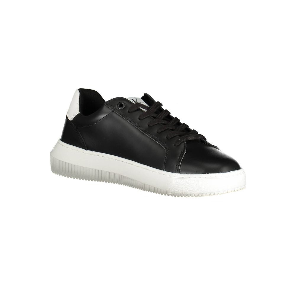 Calvin Klein Nero Leather Men Sneaker - Luxe Nova